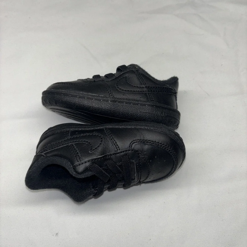 Nike Air‎ Force 1 Crib CB Black CK2201 001 Size 4C